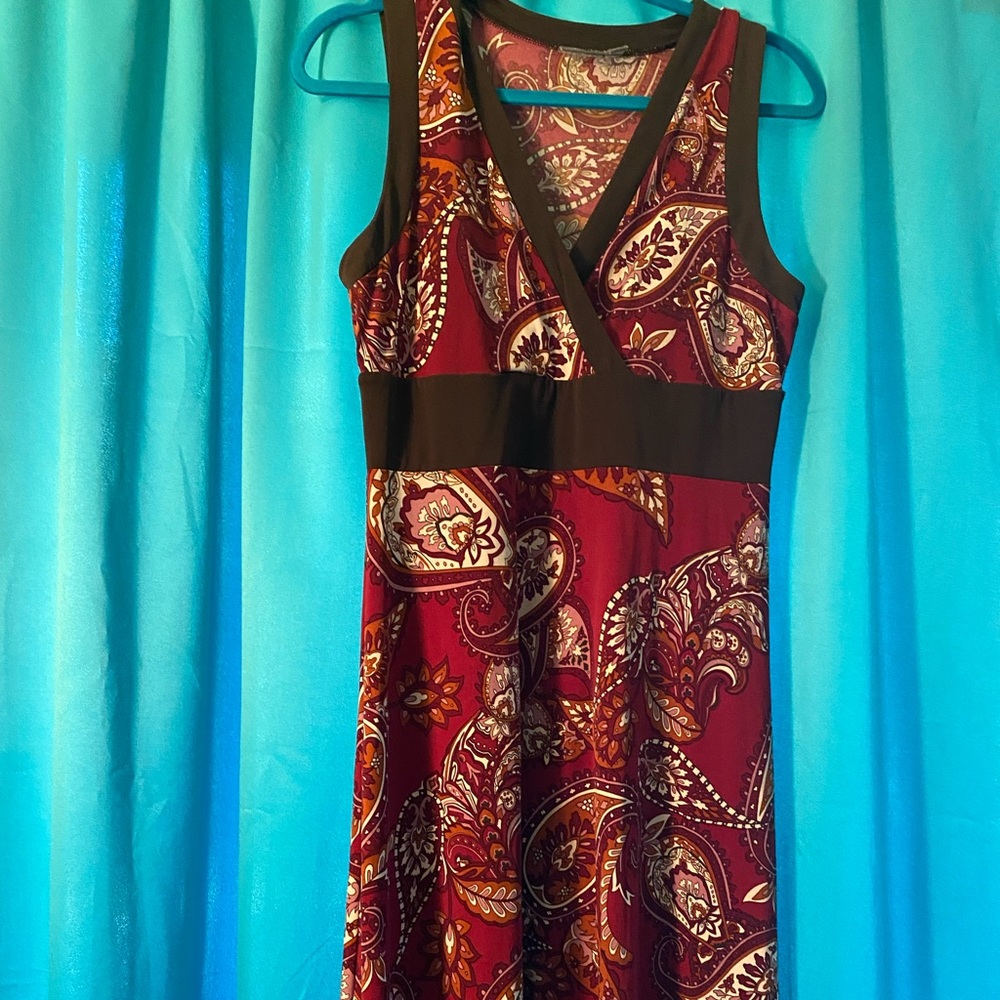 Apt. 9 Paisley Patterned Dress